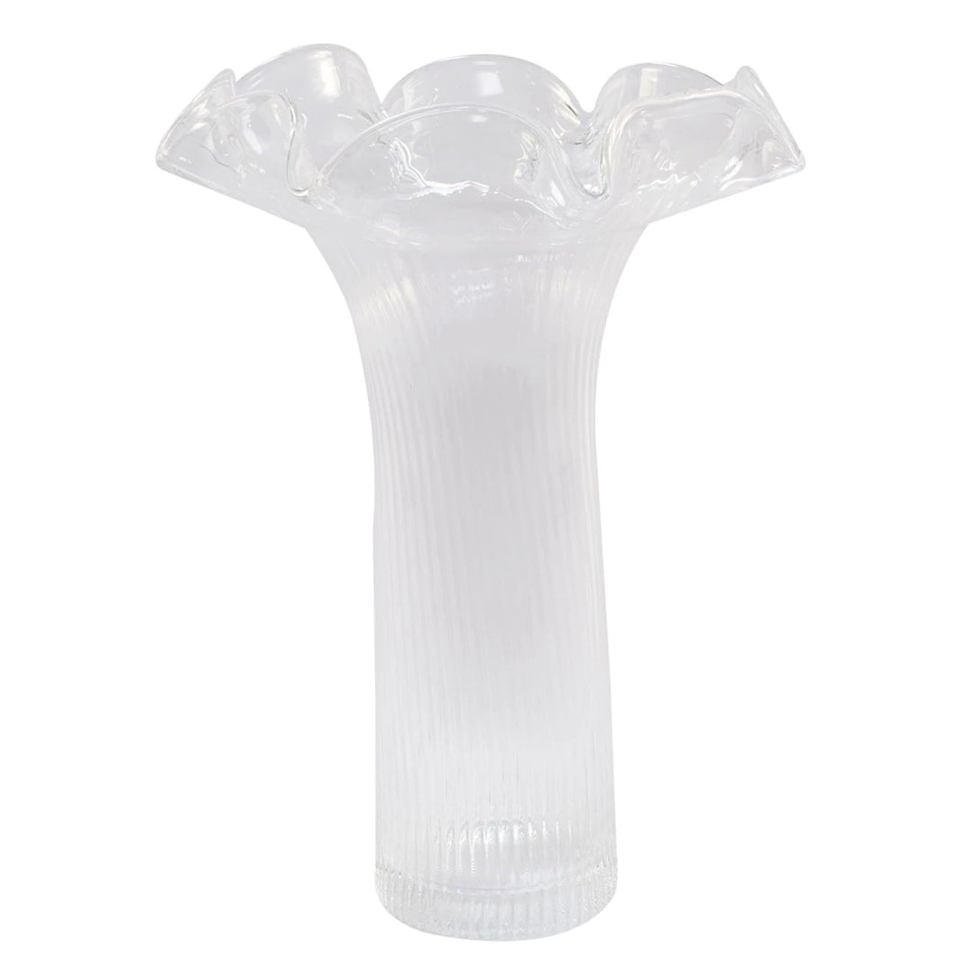Hibiscus Medium Striped Vase