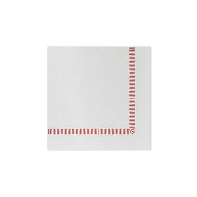Fringe Red Cocktail Napkin