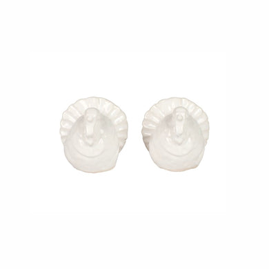 Pietra Tacchino Figural Salt and Pepper