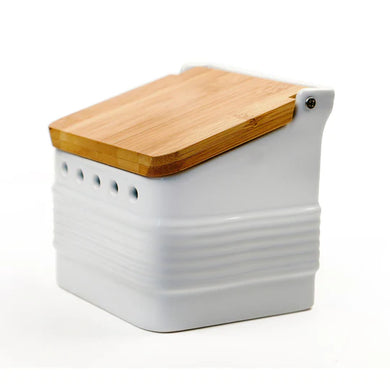 Stoneware Garlic Keep