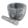 Grey Marble Mortar & Pestle