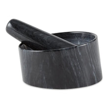 Black Marble Mortar & Pestle