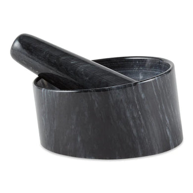 Black Marble Mortar & Pestle