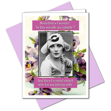 Socially Acceptable - Everyday Card