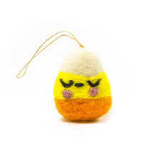 Ron the Candy Corn Eco Wool Ornament