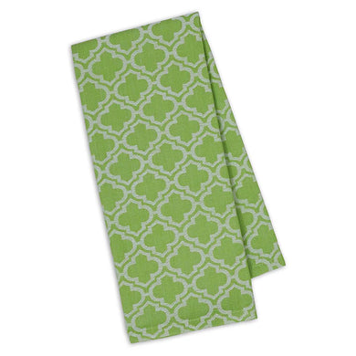 Lime Zest Jacquard Towel