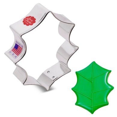 Holly Cookie Cutter