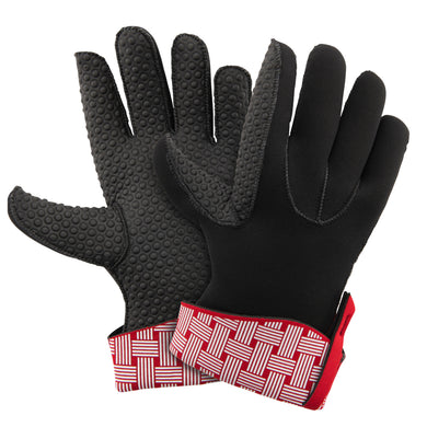 Chef Glove Small-Basket Weave Red