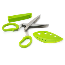 Multi Blade Herb Scissors w/Cleaner