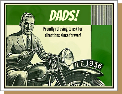 Directions- Father's Day Card