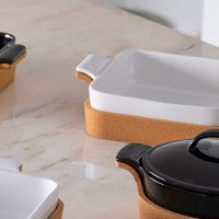 Sq Baker With Cork Tray