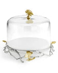Butterfly Ginkgo Luxe Cake Stand W/ Dome