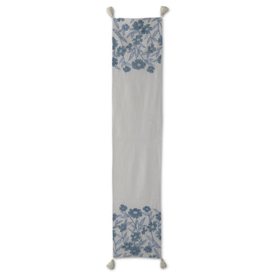 Blue Floral Runner-72