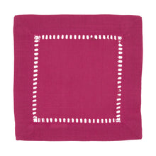 Poly Hemstitched Cocktail Napkin