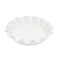 Ruffled Pie Dish-Sugar