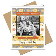 Back Rub -  Mother's Day Card