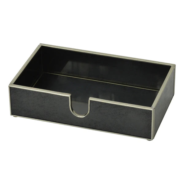 Black Guest Towel Holder