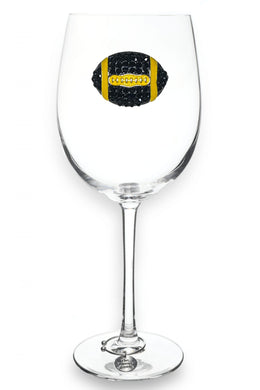 Football Wine Glass