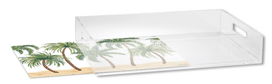 Custom Insert Rectangle Serving Tray