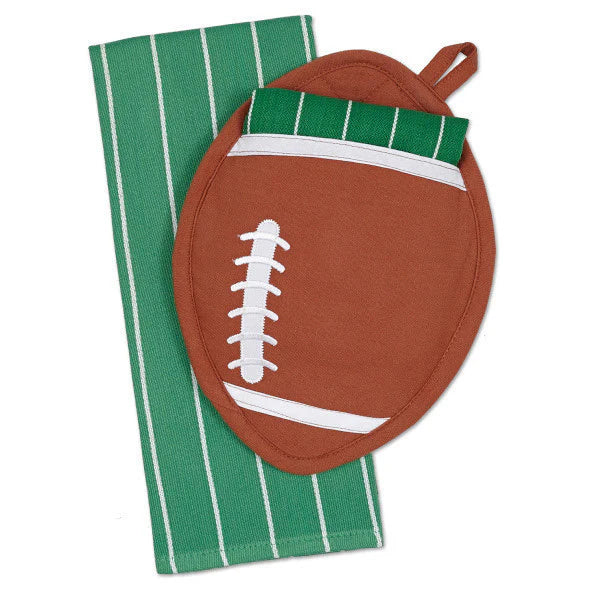 End Zone Potholder Gift Set