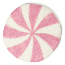 Wool Trivet-Candy Cane