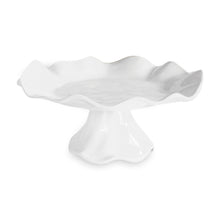 VIDA Havana Small Pedestal Cake Plate -White