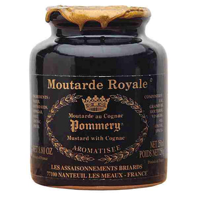 Pommery Cognac Mustard Stone Jar 8.8oz