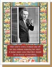 Take Off Bra - Everyday Card