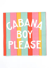 Party Cocktail Funny Napkins | Cabana Boy Please -