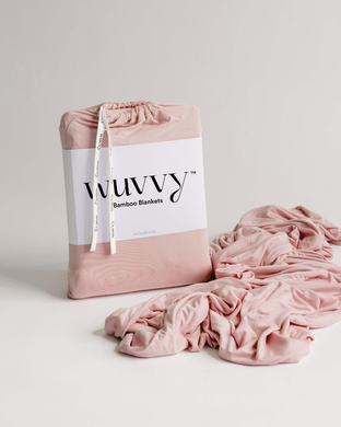 Blush Bamboo Swaddle Blanket