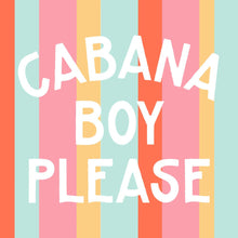 Party Cocktail Funny Napkins | Cabana Boy Please -