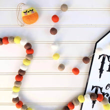 Ron the Candy Corn Eco Wool Ornament