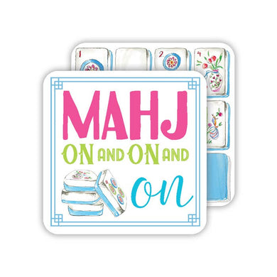 Mahjo Tiles Mahj on and on and onCoaster