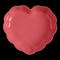 Heart Shaped Cake Dish-Rose
