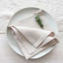 Natural Linen Napkins - Set of 4