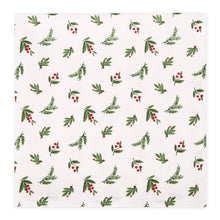 Holiday Berry Sprig Printed Napkin