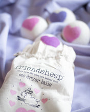 Lovely Day Eco Wool Dryer Balls (HEARTS): PACKAGE FREE