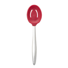 Piccolo Slotted Spoon-Red