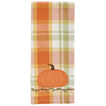Applicque Pumpkin Dishtowel
