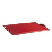 Rectangular Baking Stone-Charcoal