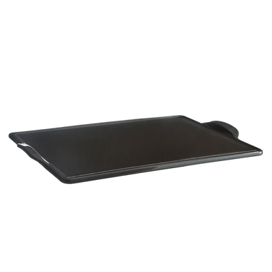 Rectangular Baking Stone-Charcoal