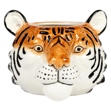 Ceramic Tiger Head Planter