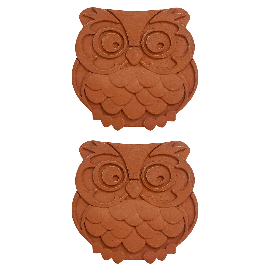 Fox Run Owl Sugar Keeper, Set of 2, 2.5