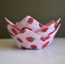 Cute Strawberry Bowl Cozy | Ice Cream Bowl Cozies