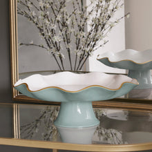 ENCANTO Carola Pedestal Cake Plate -Slate