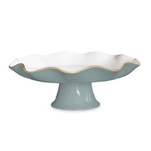 ENCANTO Carola Pedestal Cake Plate -Slate