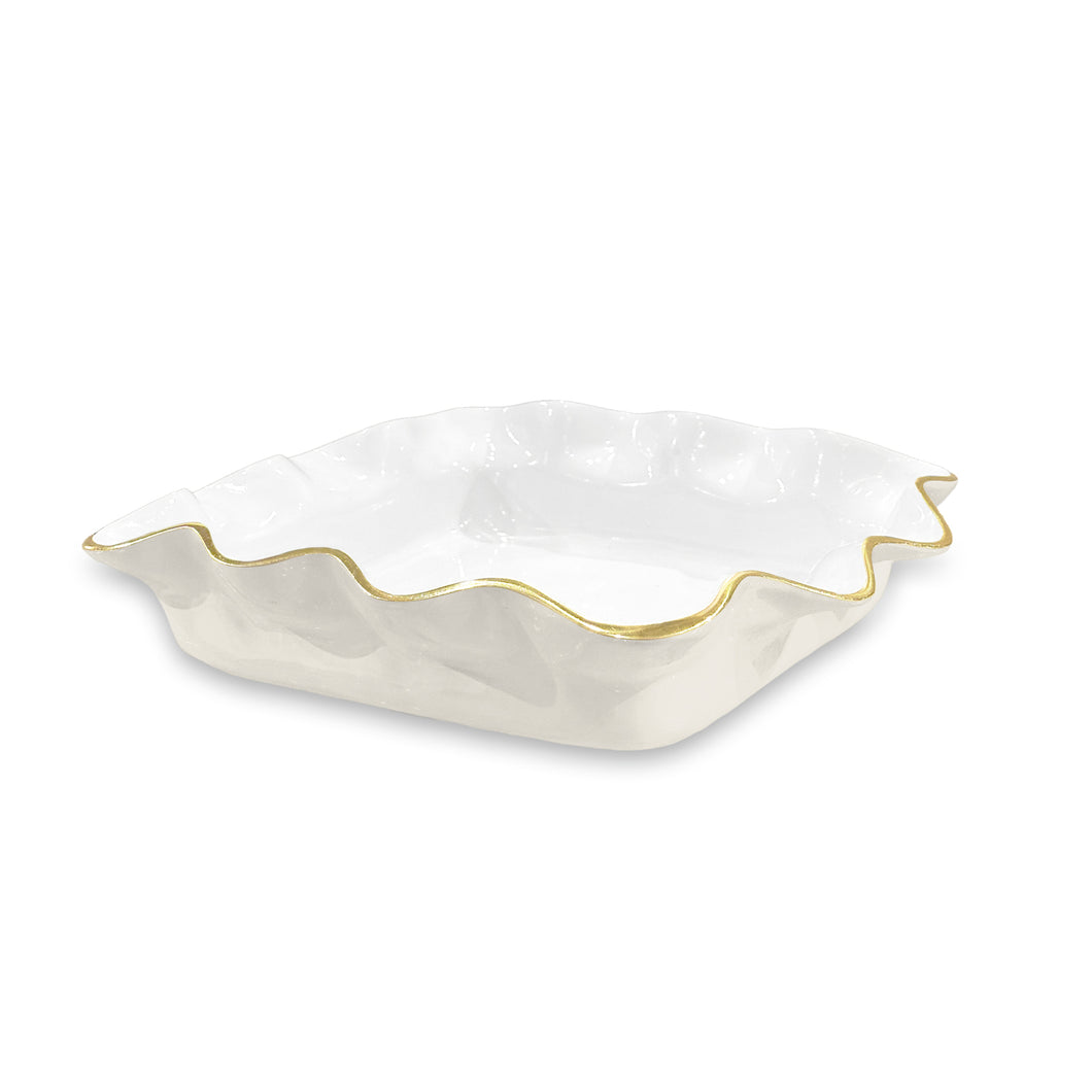 ENCANTO Carola Rectangle Casserole Holder-Cream