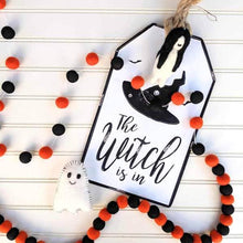 Trick or Treat Eco Wool Garland Ornament
