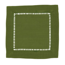 Poly Hemstitched Cocktail Napkin