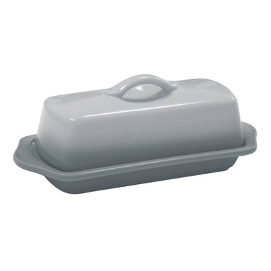 Butter Dish-Faded Grey